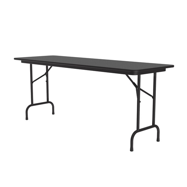 CF Melamine Folding Tables 24x96  Black Granite